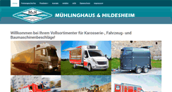 Desktop Screenshot of muehlinghaus.de